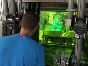 Unique system for welding highly irradiated metal alloys