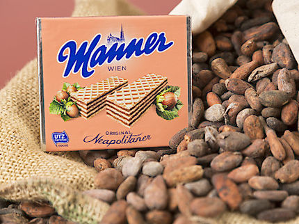 100% zertifiziert nachhaltiger Kakao bei Manner