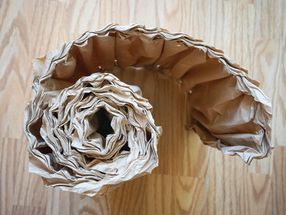 Less paper and cardboard without natural gas