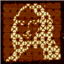 Winzige Mona Lisa entsteht aus DNA