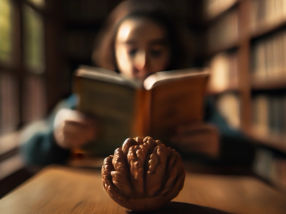 Las nueces, nuevo alimento cerebral para universitarios estresados
