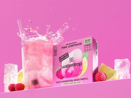 Pronto para o verão com o PINK LEMONADE da waterdrop®