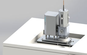 EPED-Detektor mit Plasmazelle auf Gaschromatograph